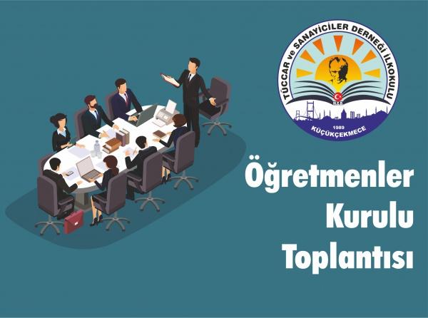 YIL SONU ÖĞRETMENLER KURULU TOPLANTISI 