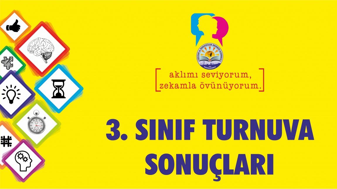 3. SINIFLAR ZEKA OYUNLARI TURNUVASI SONUÇLARI